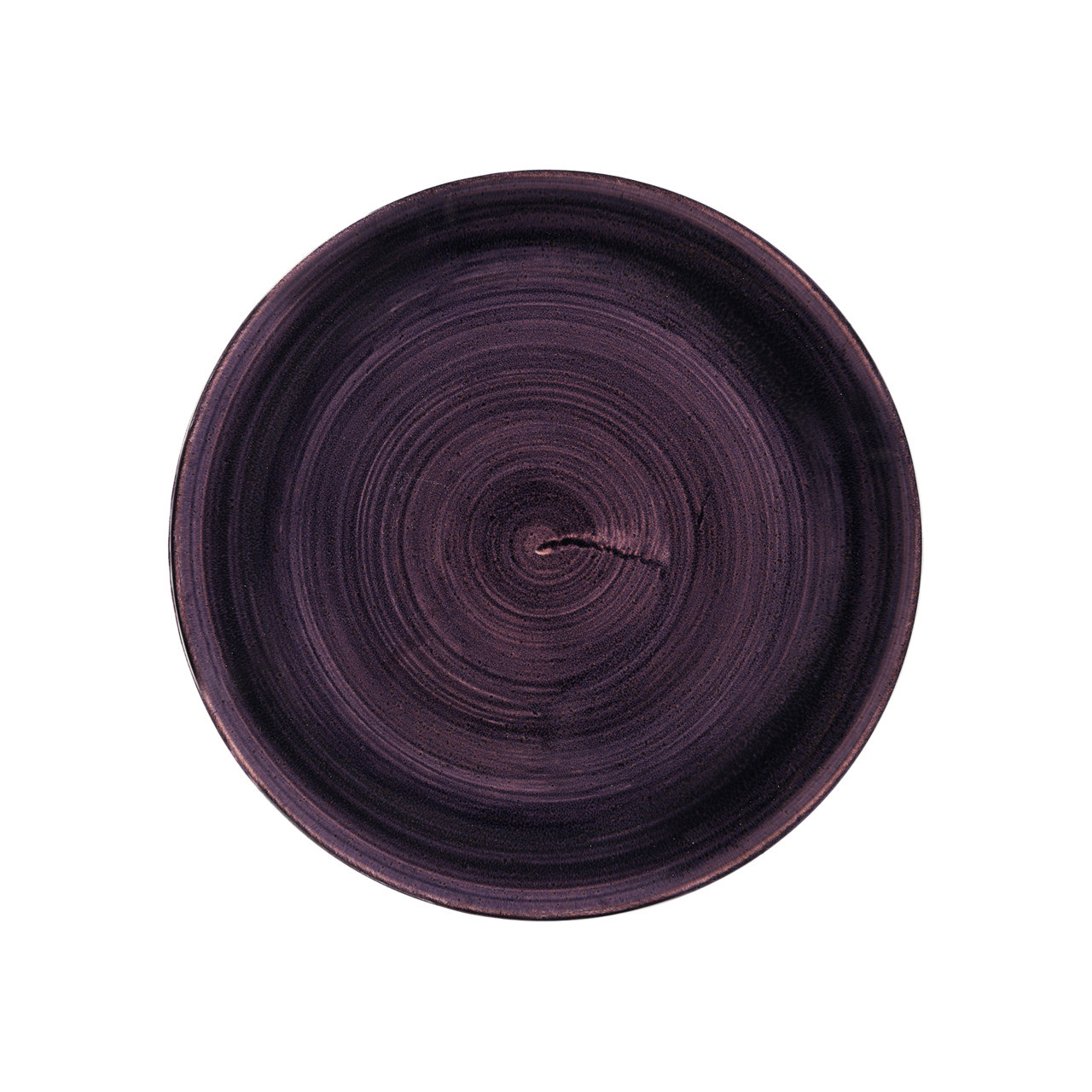 Stonecast Patina, Coupteller flach ø 260 mm Deep Purple